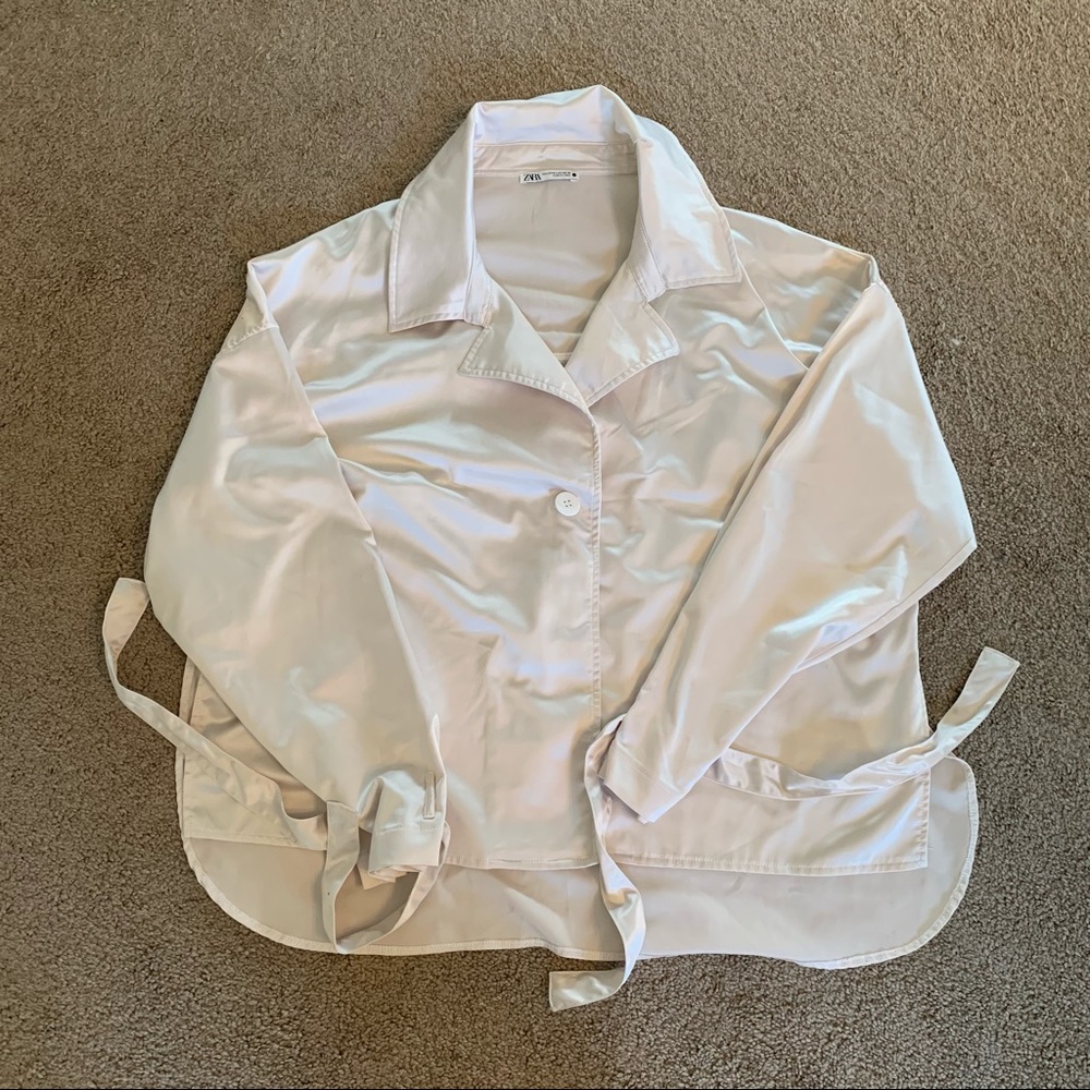ZARA SATIN JACKET